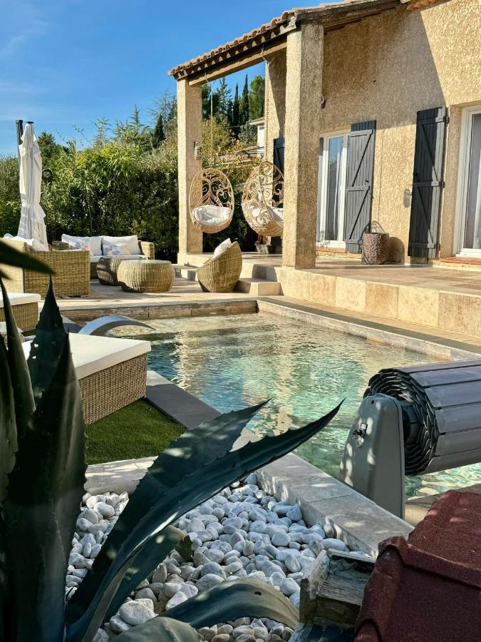 Casa Amor & Spa, Appartement Suite Jacuzzi & Piscine Chauffee Montfort-sur-Argens ภายนอก รูปภาพ
